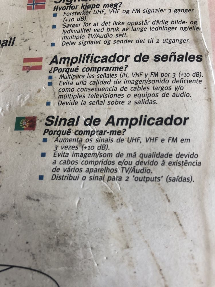 Amplificador de Sinal