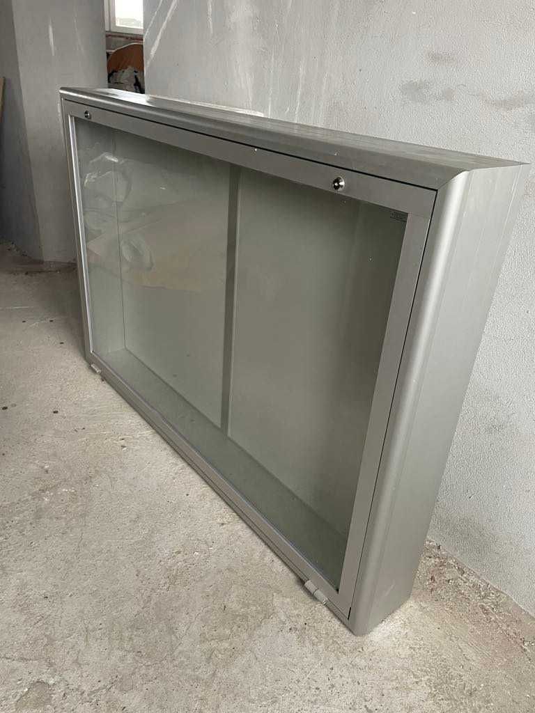 Gablota aluminiowa wodoszczelna 100x150 cm polski producent