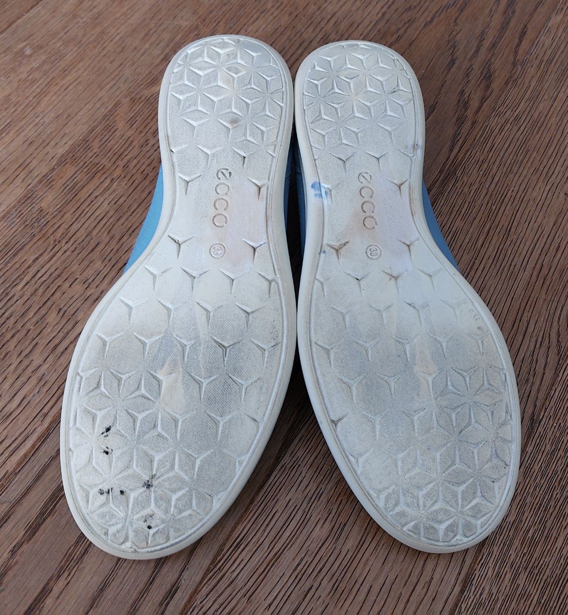 Ecco туфли мокассины ориг.р.38(24см)