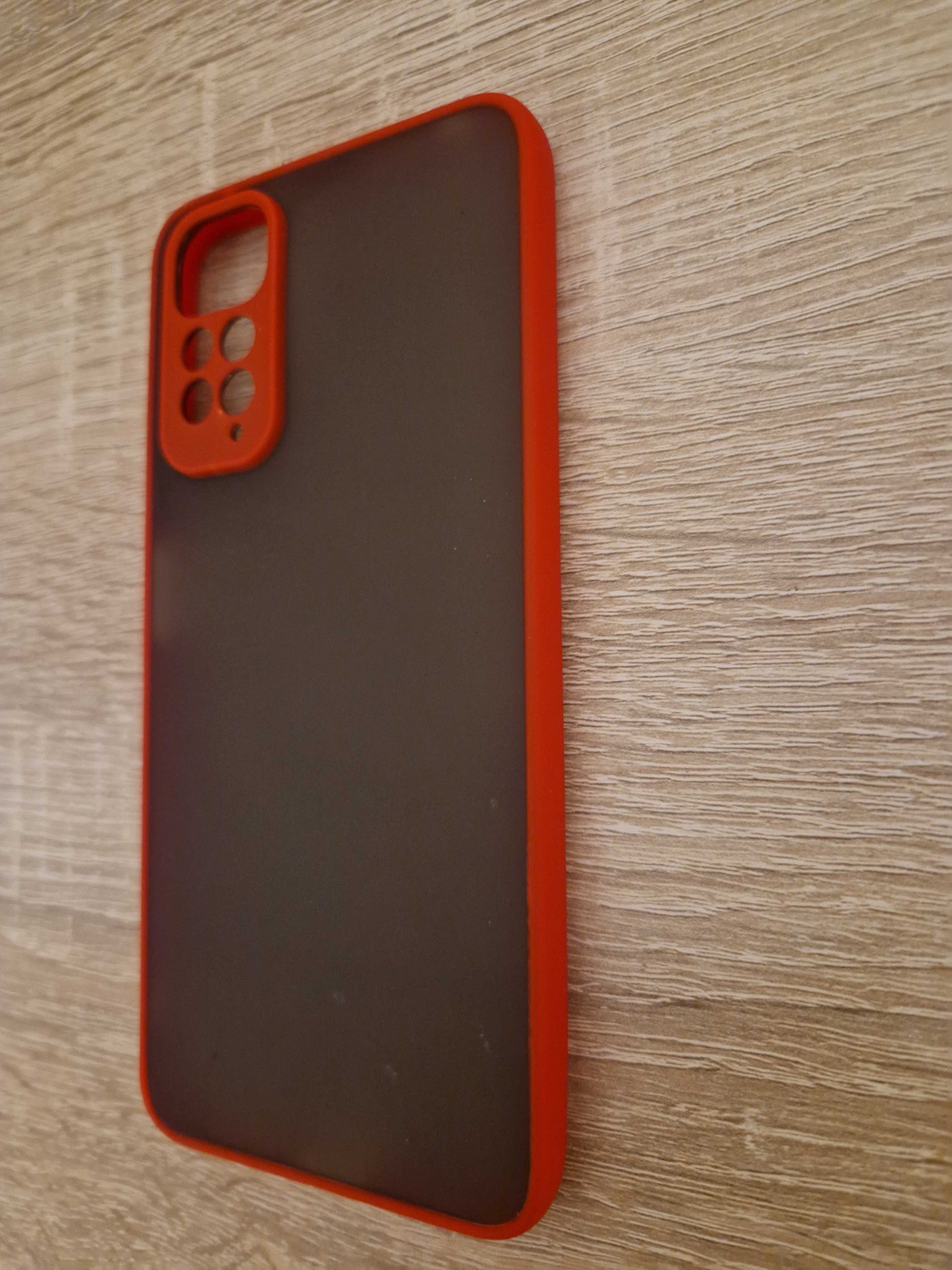 Etui Vennus Color Button do Xiaomi Redmi Note 11/Note 11S Czerwony