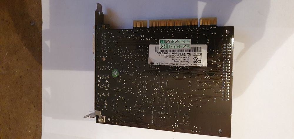 Karta dźwiękowa Creative sound blaster
