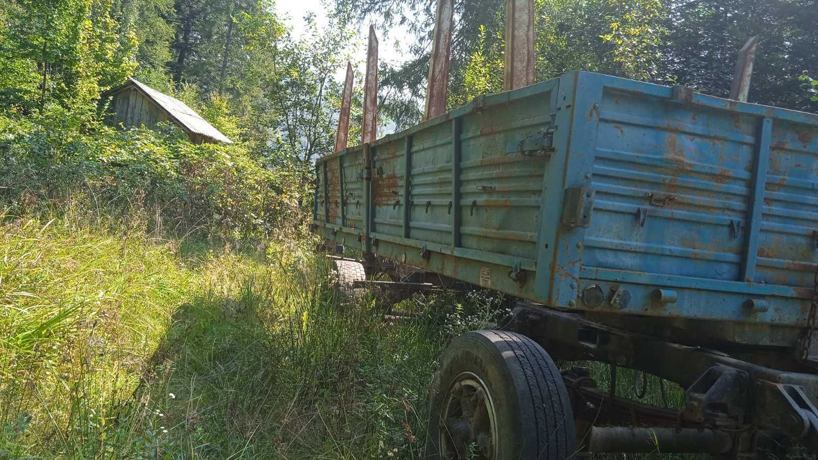 Причіп Маз 8926 переобладнаний в лісовоз