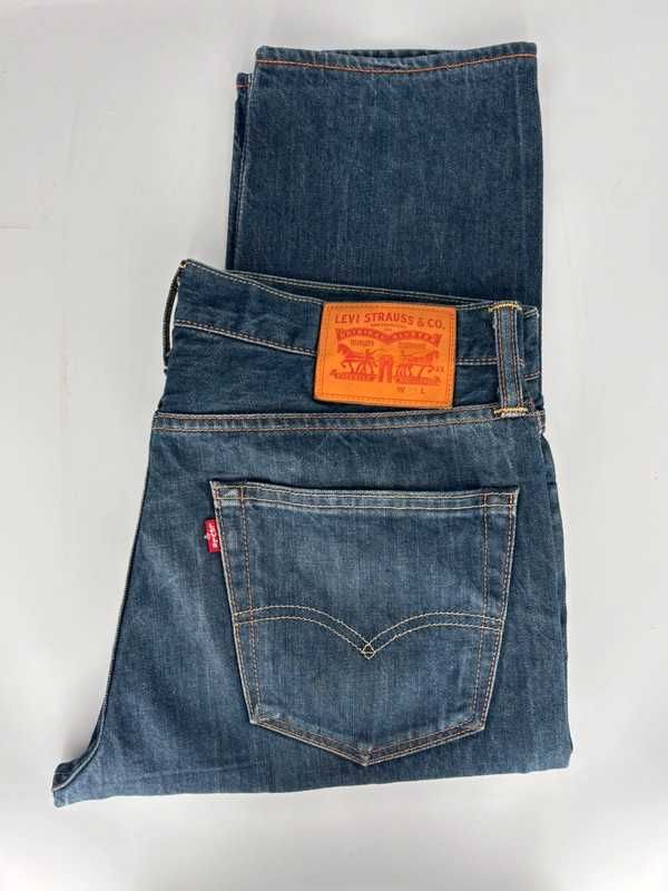 Levi's W32 L32 – męskie jeansy vintage z prostą nogawką