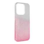 Futerał SHINING do IPHONE 14 Pro transparentny różowy