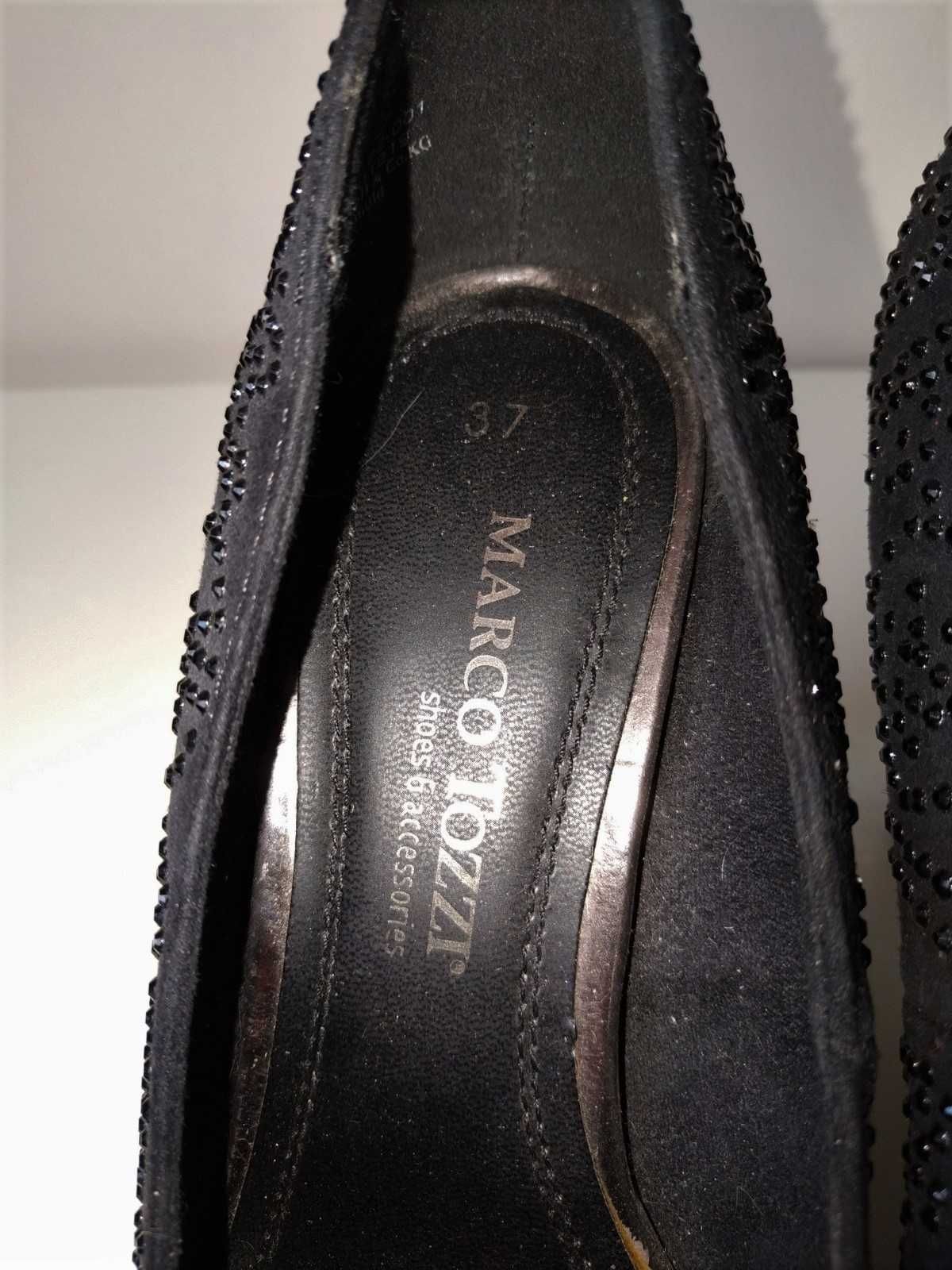 Buty szpilki zdobienia Marco Tozzi  roz 37