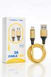 Kabel USB - Apple Lightning Gold