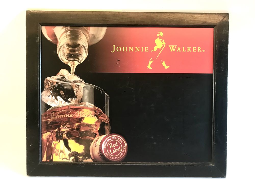 Johnnie Walker Kolekcjonerska tablica reklamowa Szyld