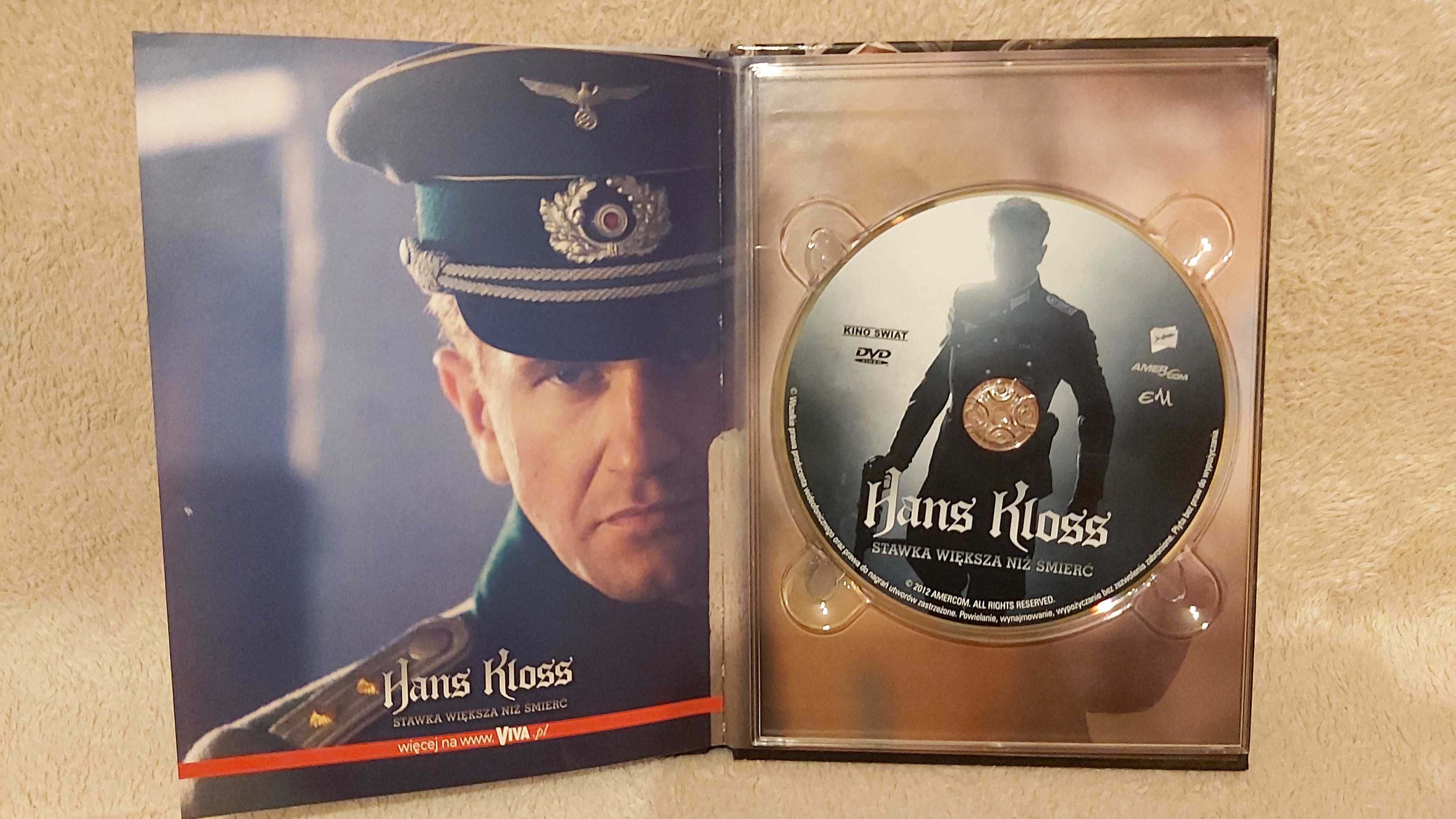 Film DVD "Hans Kloss Stawka większa niż śmierć" wydanie z książeczkąm