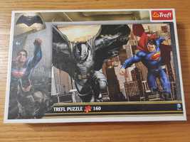 puzzle super man 160 elementów, wiek 6+