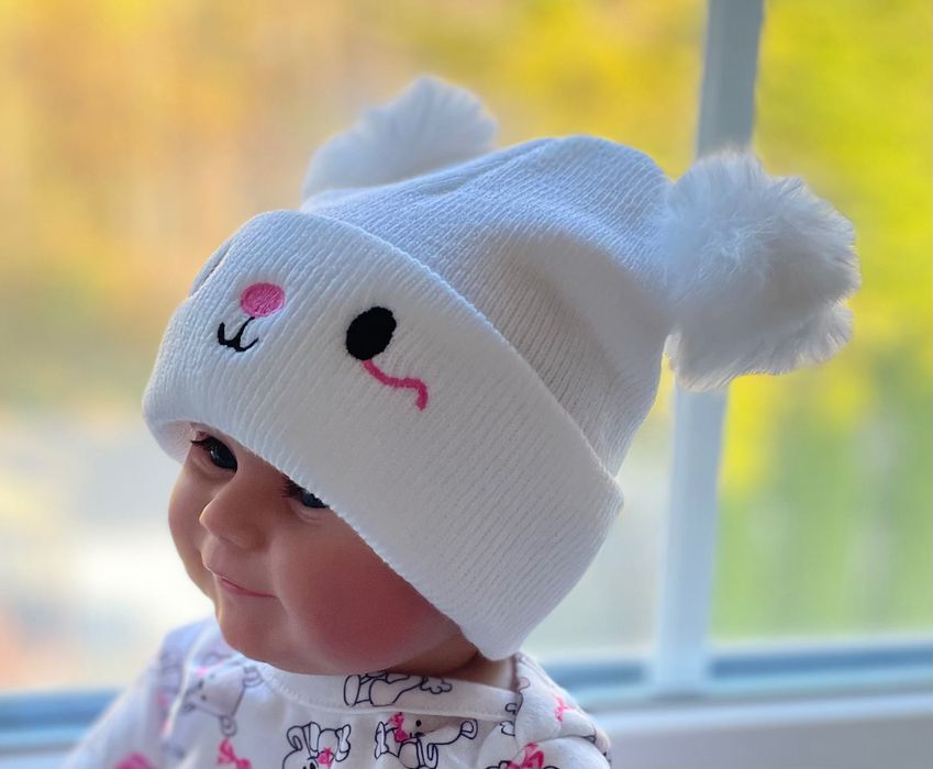 Czapka niemowlęca 0-12m