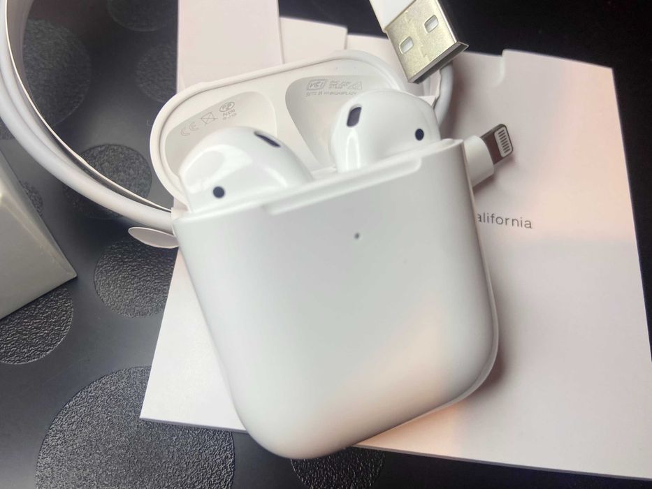 Беспроводные наушники Airpods 2 для Айфон и Андроид