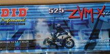 hobby sport Łańcuch ZVMX 525 o 104 ogniw złoty gold