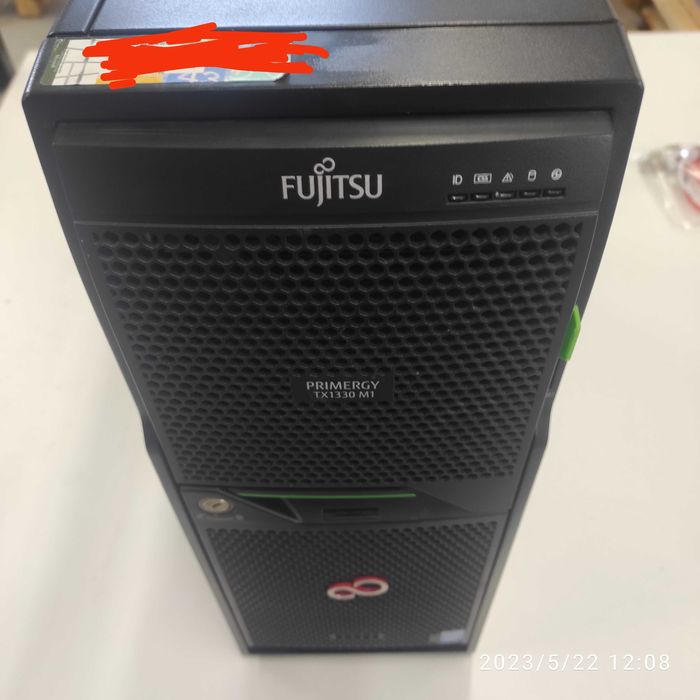 Serwer Fujitsu Primergy TX 1330 M1,XEON, 16GB,2x600GB, WIN SERV.