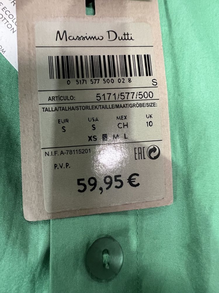 Сорочка жіноча massimo dutti (s)