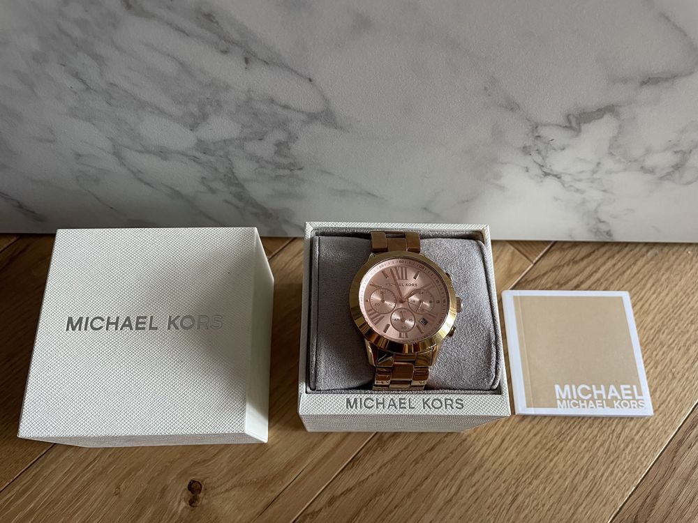 Zegarek Michael Kors Rose Gold złoty różowe złoto MK-5778