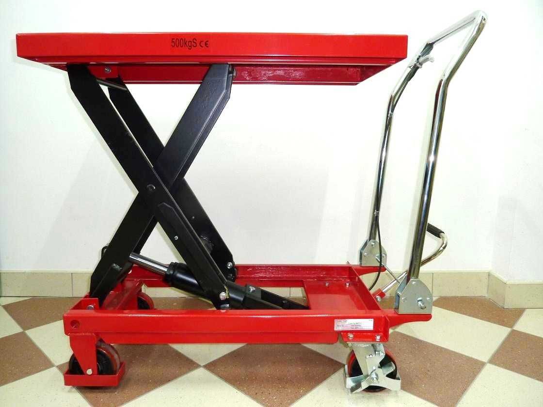 Wózek nożycowy TF50 podnośnikowy platformowy 500kg