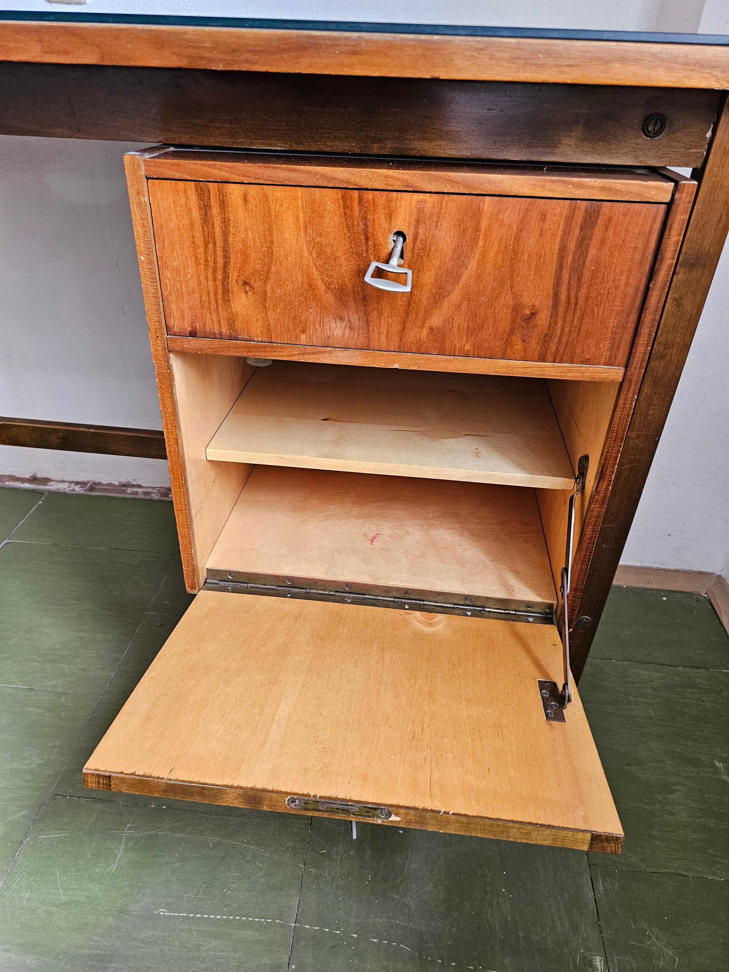 biurko prl vintage