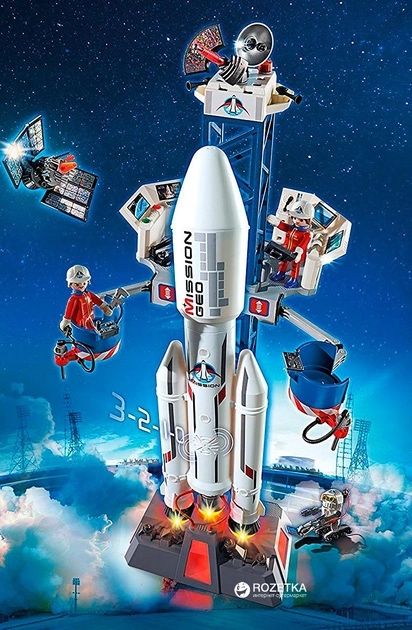 Ракета космический корабль Playmobil оригинал