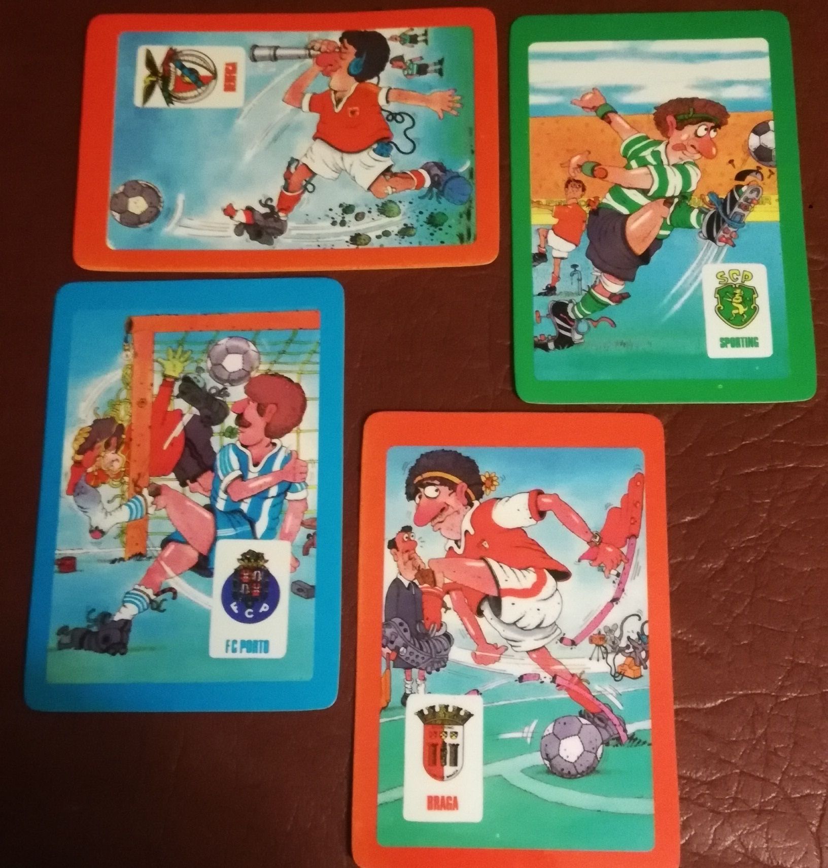 Coleção de Calendarios de Futebol 1986