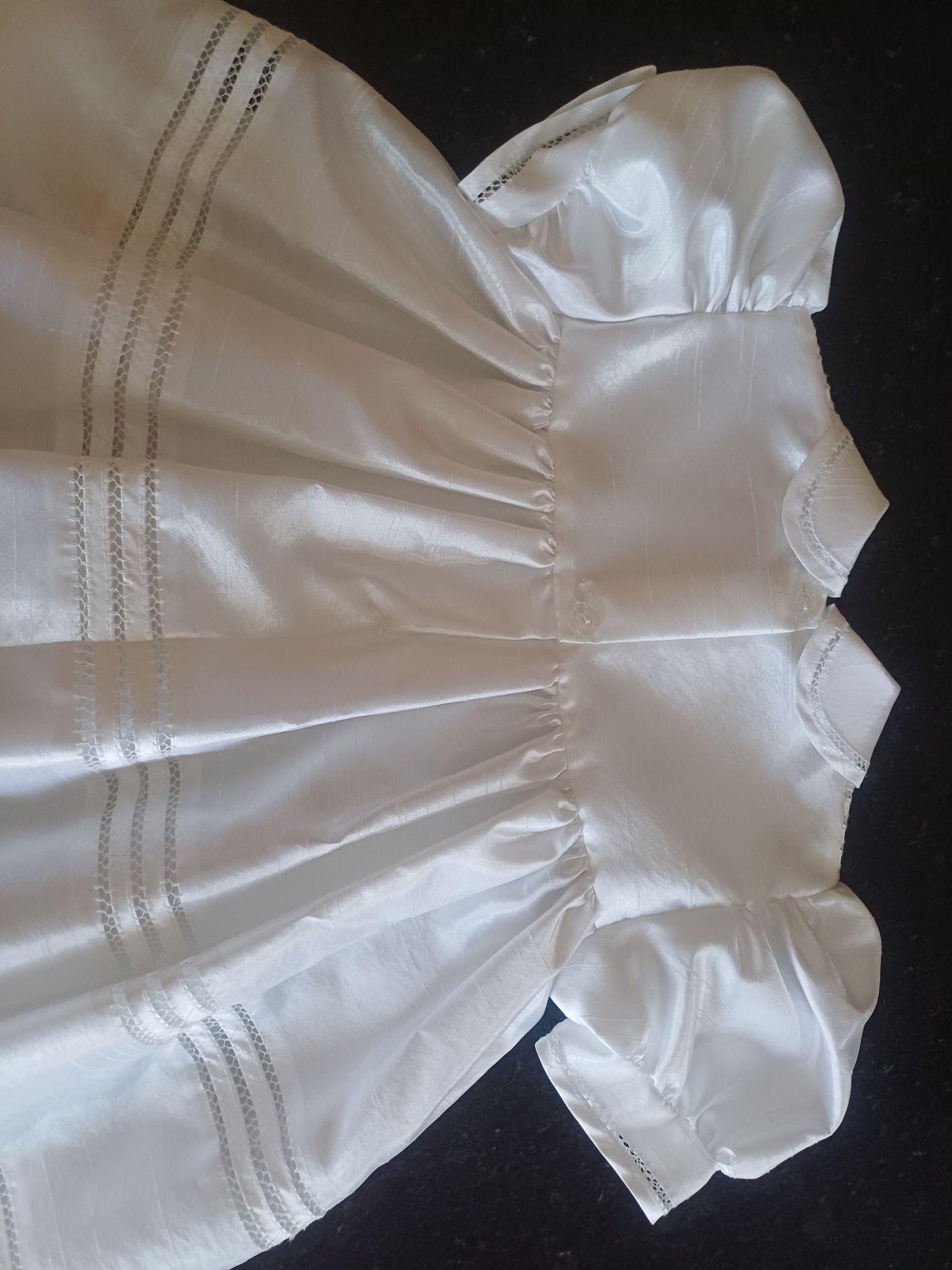Vestido batismo branco 6 meses