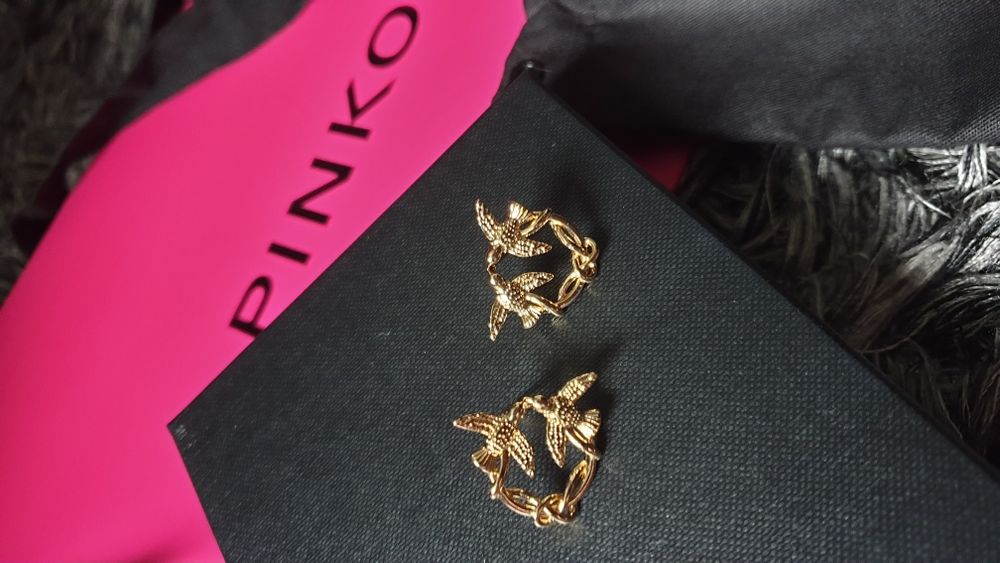 Kolczyki Pinko ptaszki jaskółki