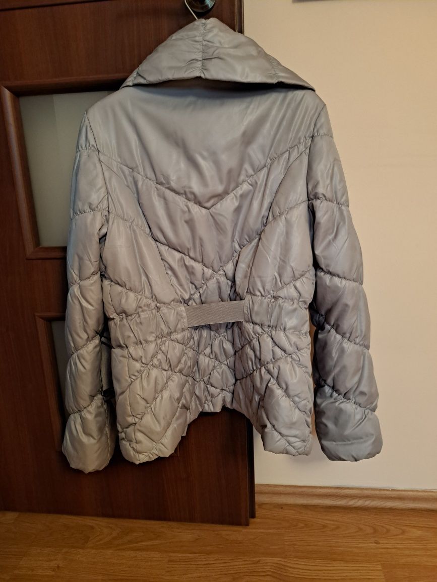 Kurtka puchowa szara H&M - S-ka