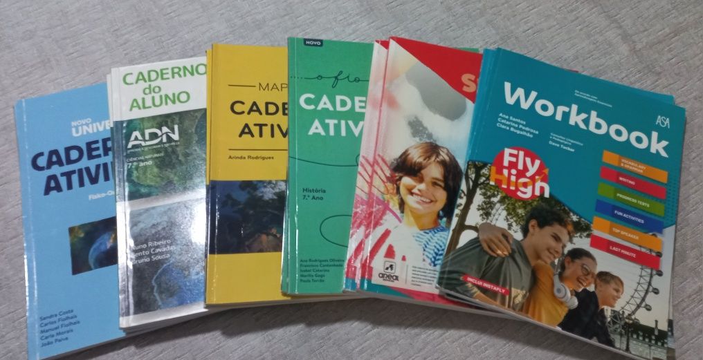Livros de fichas 7 ano
