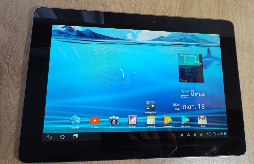 Планшет Asus transformer prime tf201