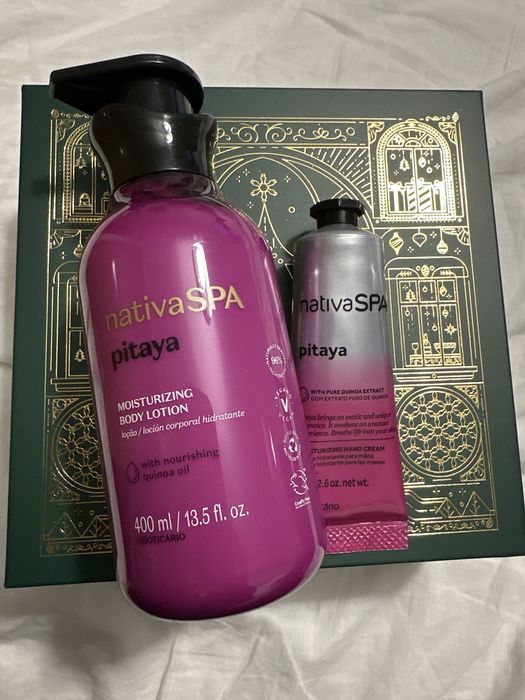 O Boticário Nativa SPA Pitaya – Loção Corporal + Creme de Mãos