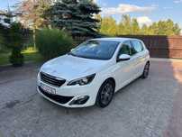 Peugeot 308 1.6HDI LED Bezwypadkowy Pierwszy Właściciel Kamera Cofania