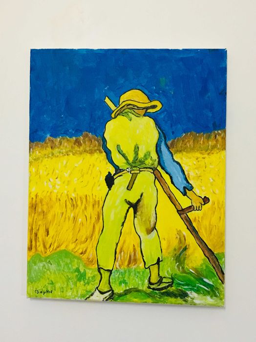 Quadro em acrílico S/ tela