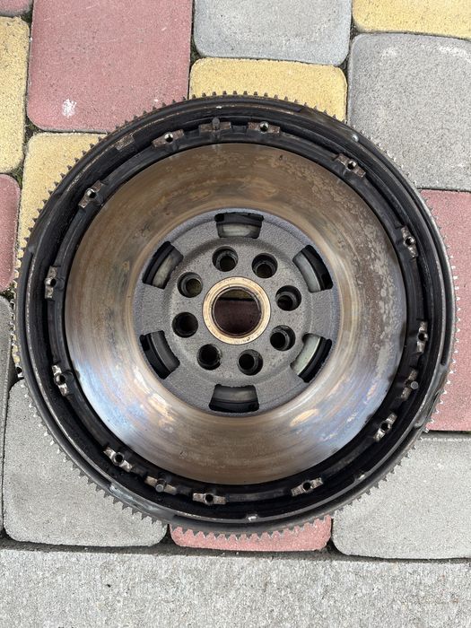 Демпфер/маховик+комплект щеплення+вижимний підшипник VW Transporter T4