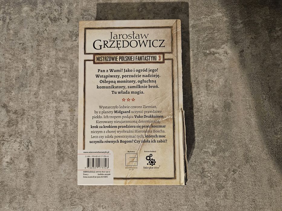 Pan Lodowego Ogrodu tom III 3 Jarosław Grzędowicz twarda okładka