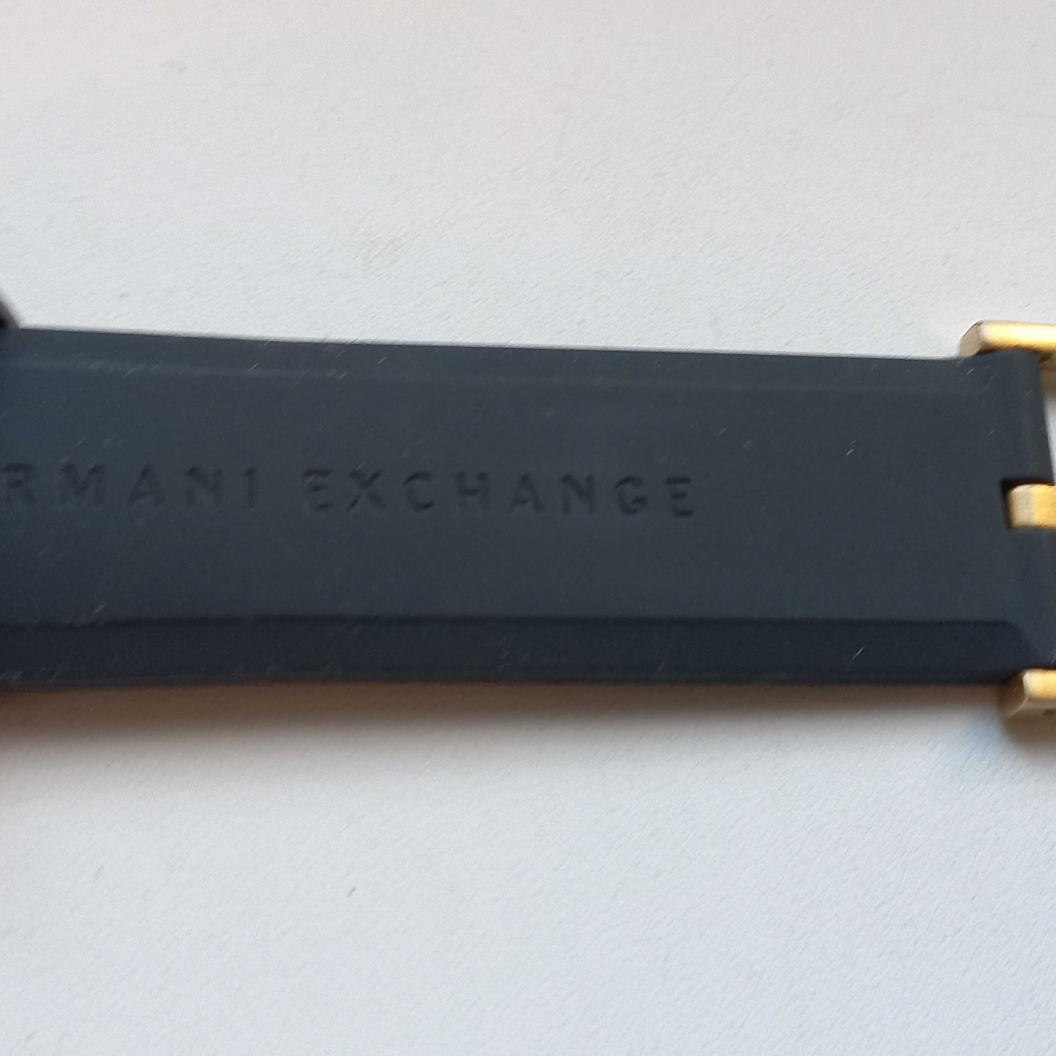 Pasek gumowy armani exchange 22 mm