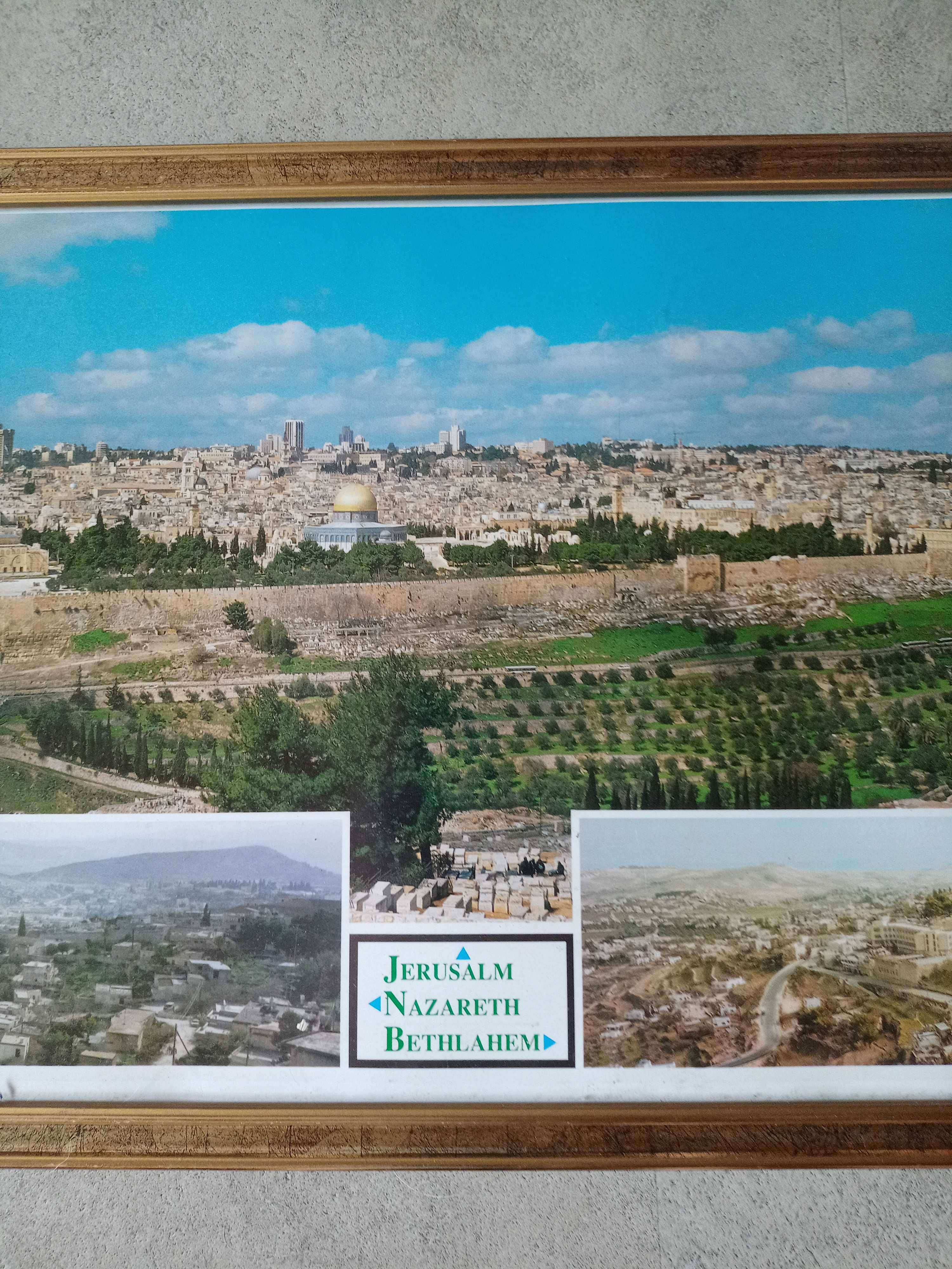 Obraz fotografia Jerusalem, Nazareth i Bethelem.