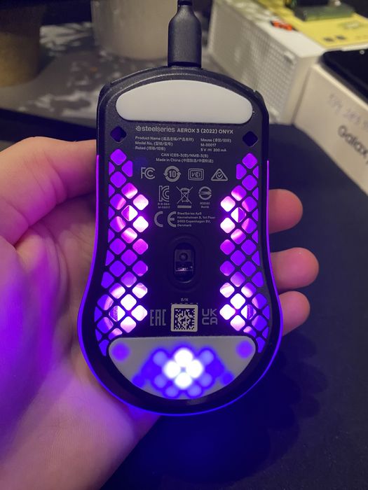 Klawiatura steelseries apex 3 i myszka steelseries aerox 3