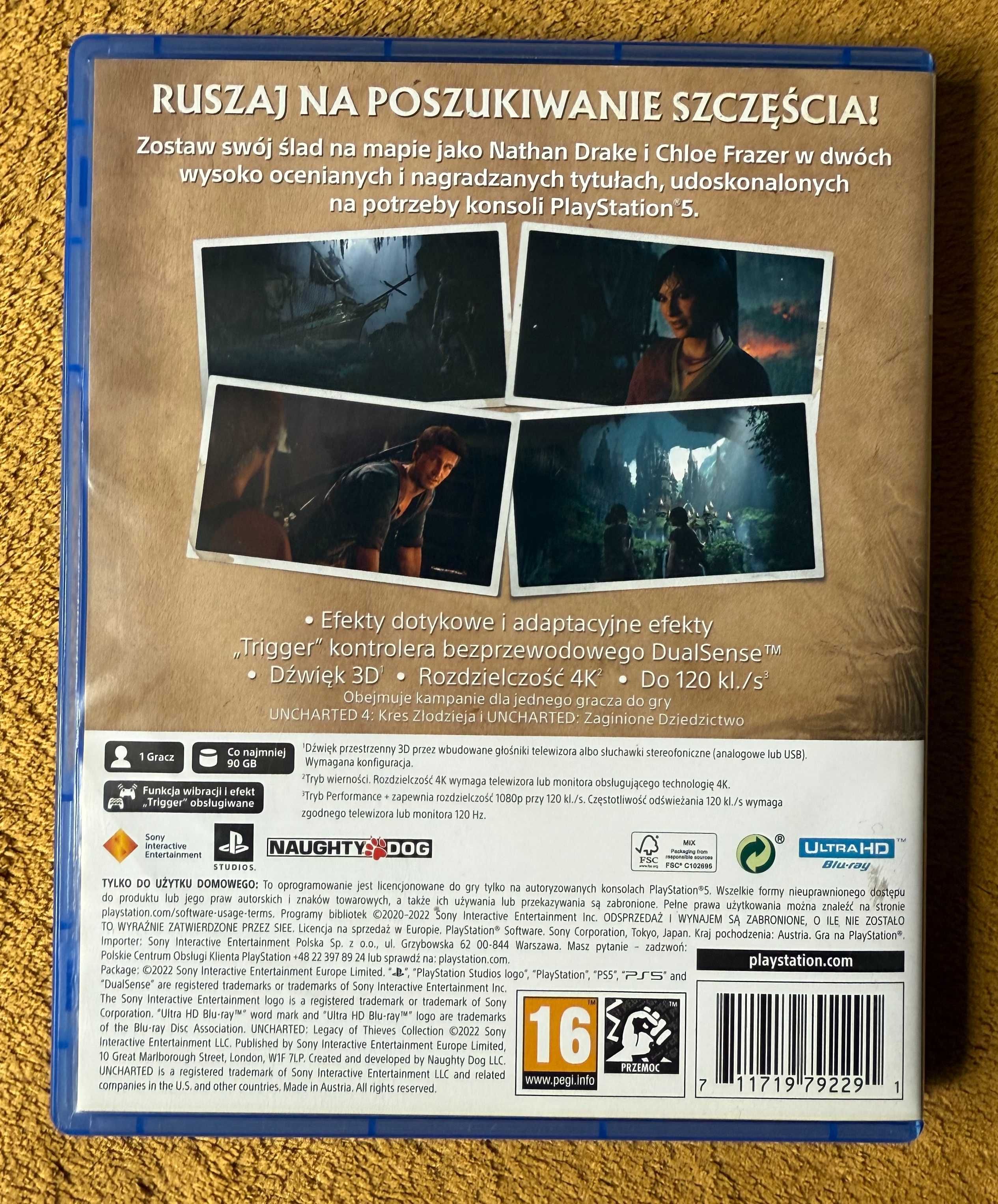 Uncharted: Kolekcja Dziedzictwo Złodziei