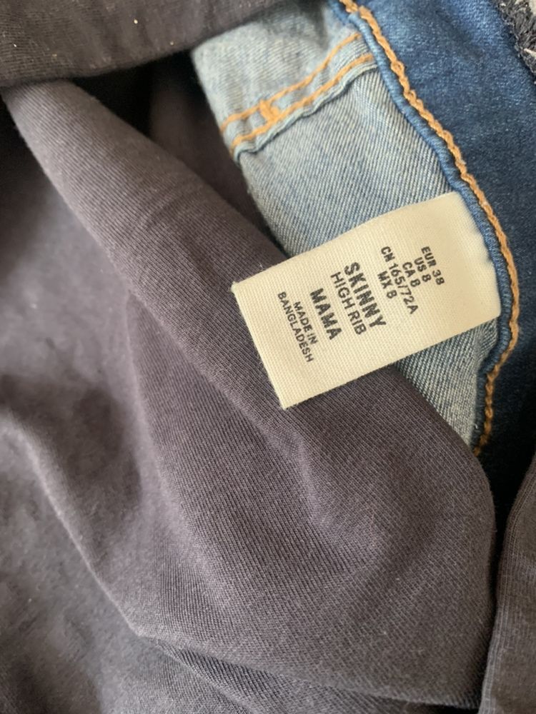 Spodnie ciązowe H&m 3 szt bluzka zestaw