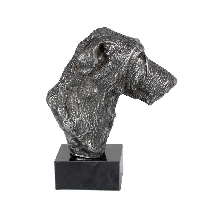 Chart szkocki figurki srebrne na kamieniu Art-Dog