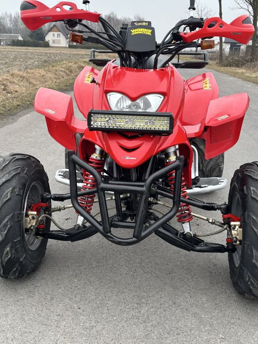 Quad shineray 250stxe homologacja ,mega doinwestowany stan jak nowy