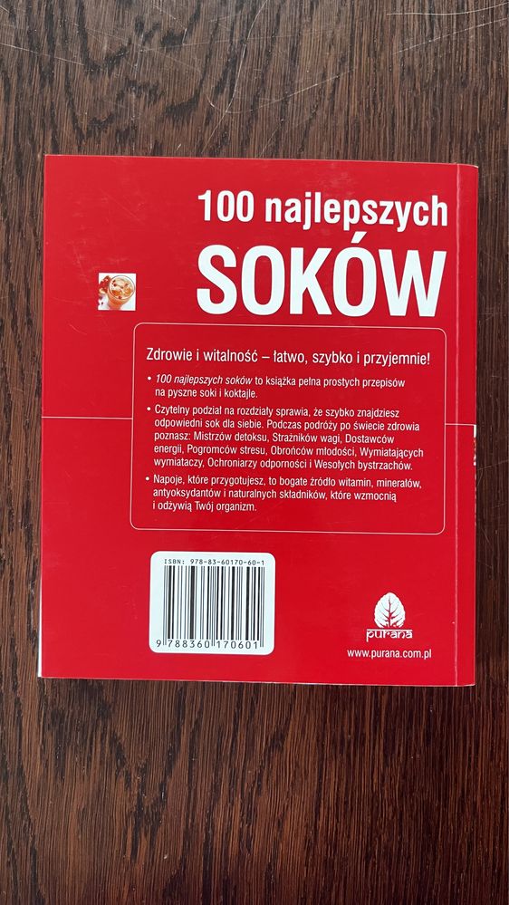 100 najlepszych soków - Sarah Owen | Zdrowe soki