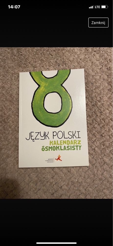 kalendarz osmoklasisty gwo jezyk polski