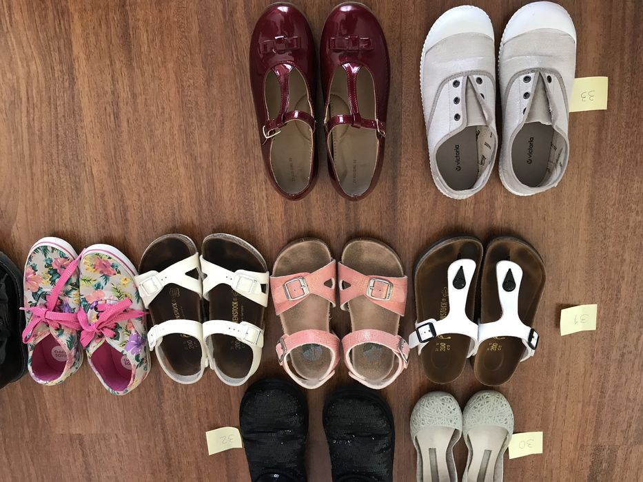 Calçado menina 30,31, 32,33