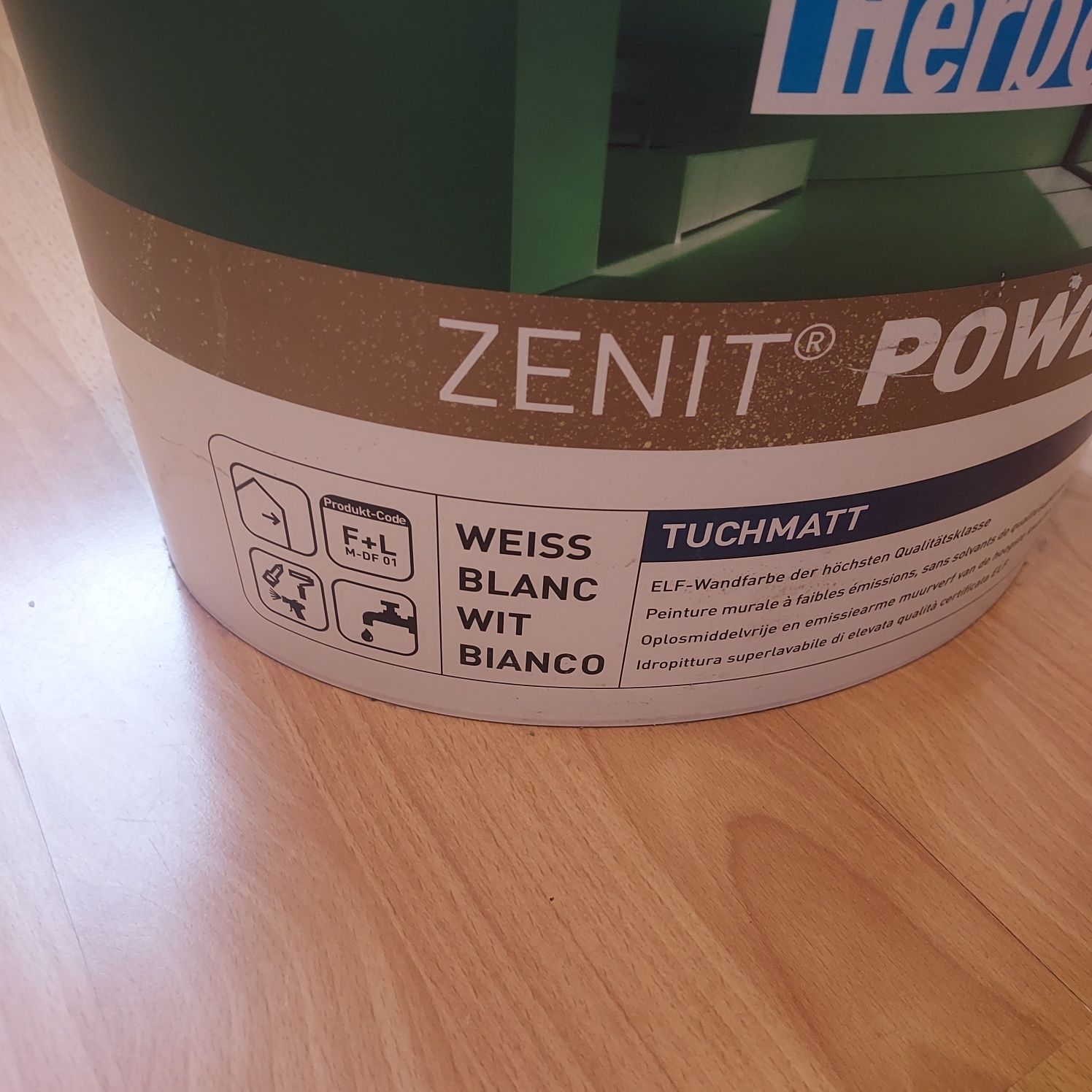 Herbol Zenit Power farba biała 12,l nowa