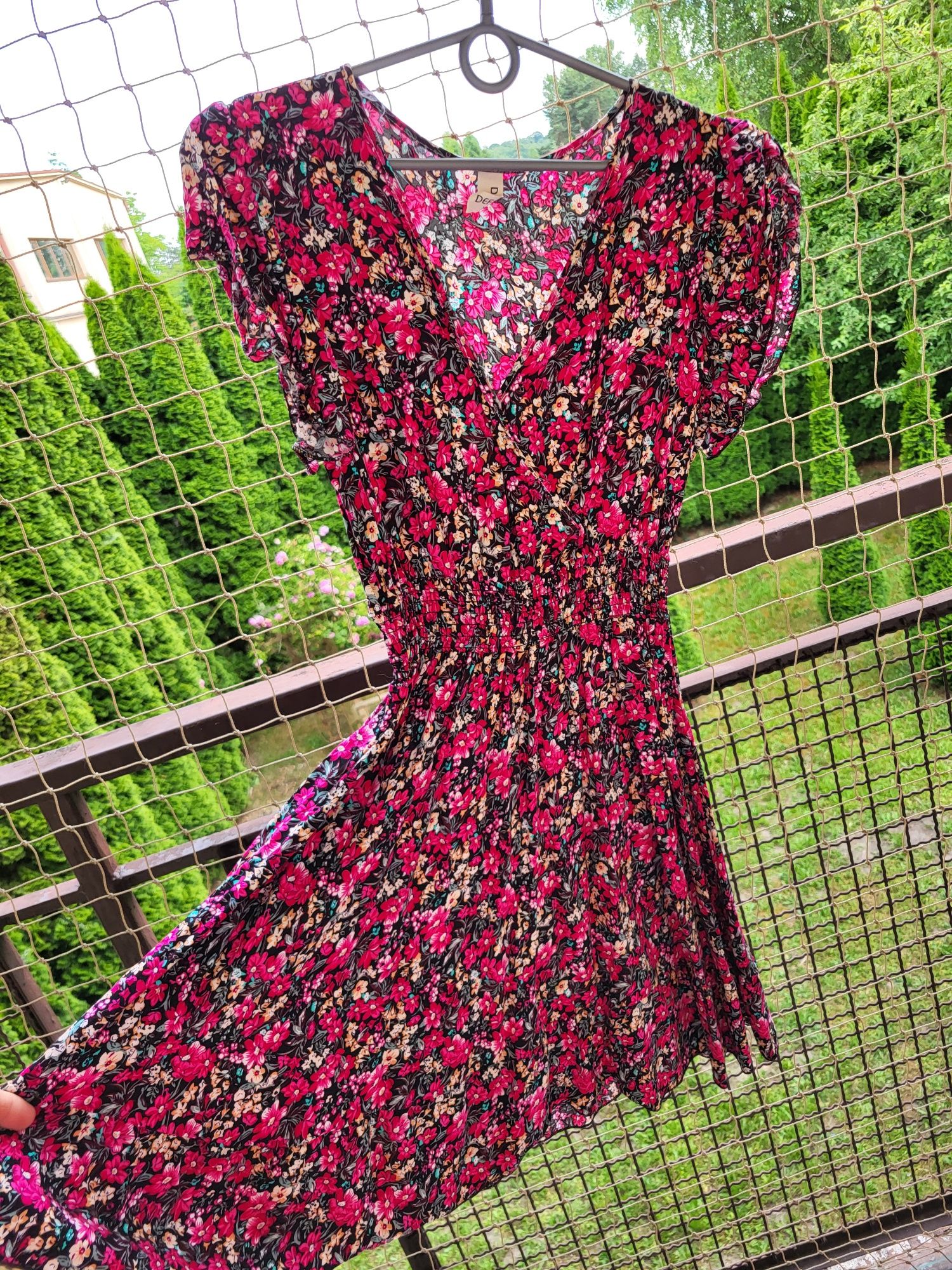 Sukienka w kwiaty roM XL/Xxl może być do karmienia