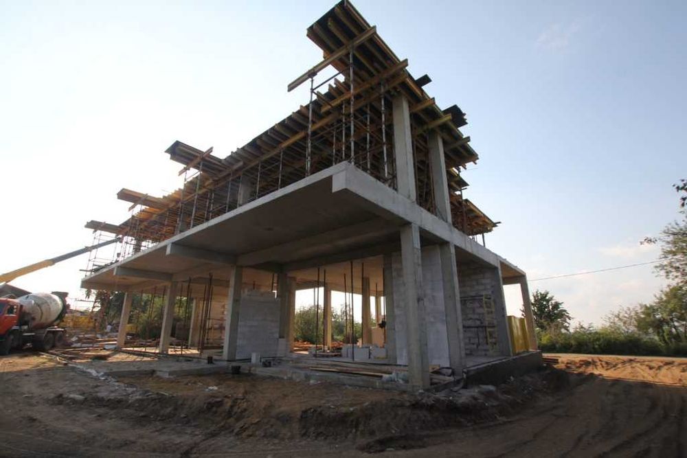 Отмостки , фундаменты , бетонные работы, монолитные плиты