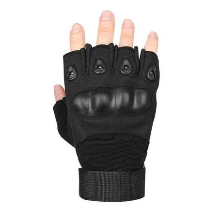 Lesko E301 Black перчатки тактические, беспалые. L