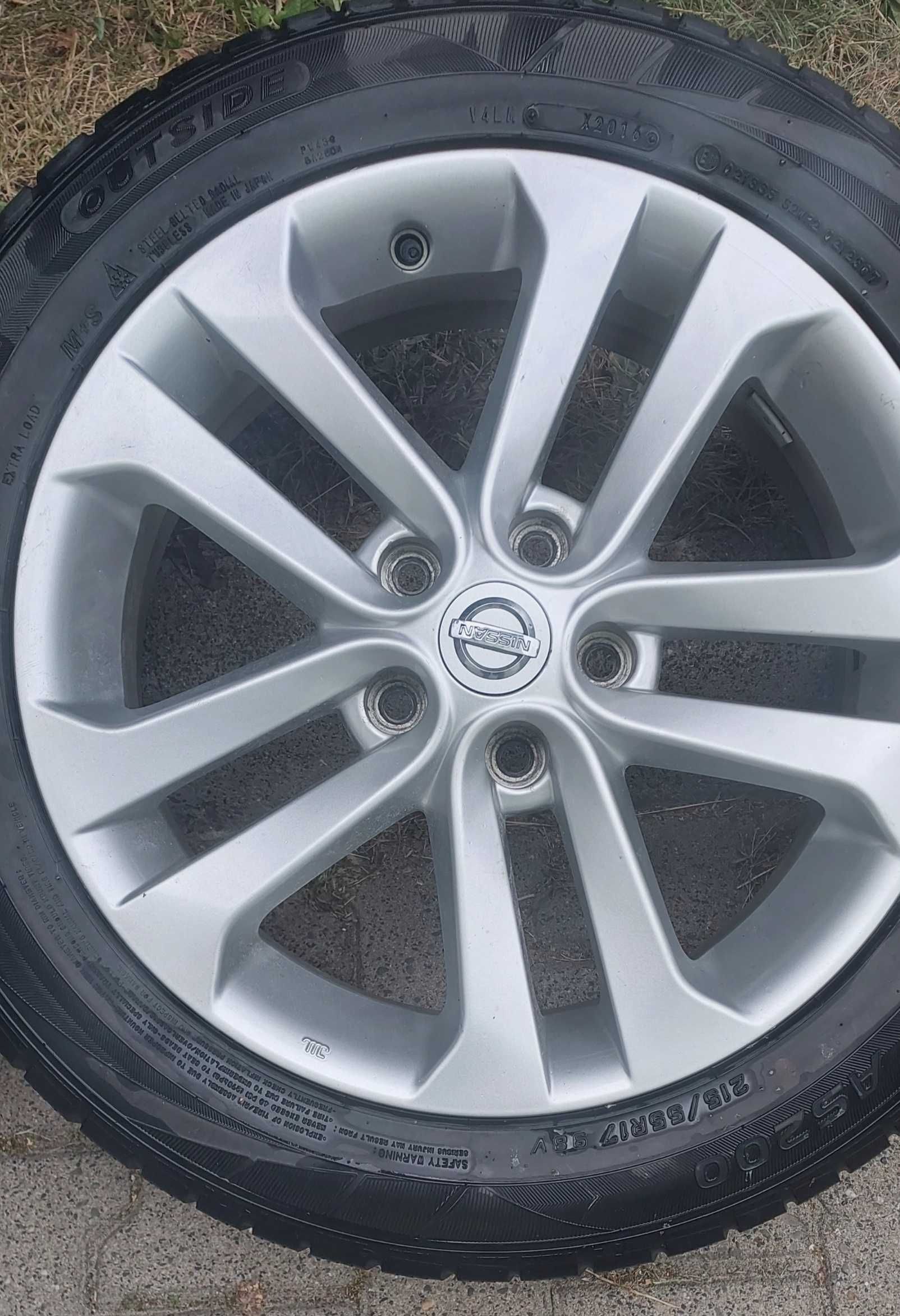 Felgi alu 17" Nissan