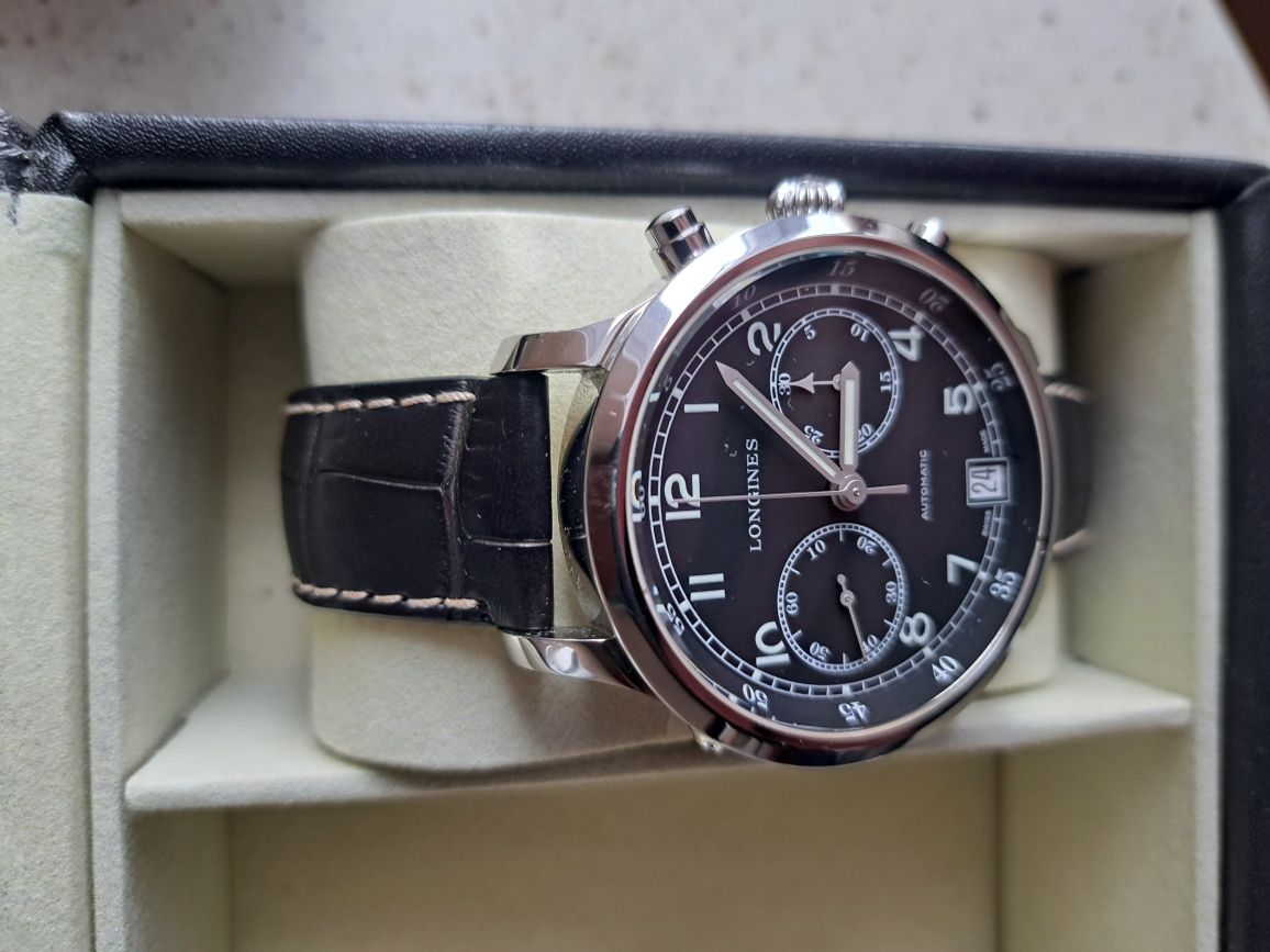 Zegarek Longines Heritage Military 1938 Chronograph L2.790.4.53.0