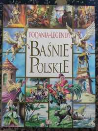 Książka podania legendy "Baśnie polskie"